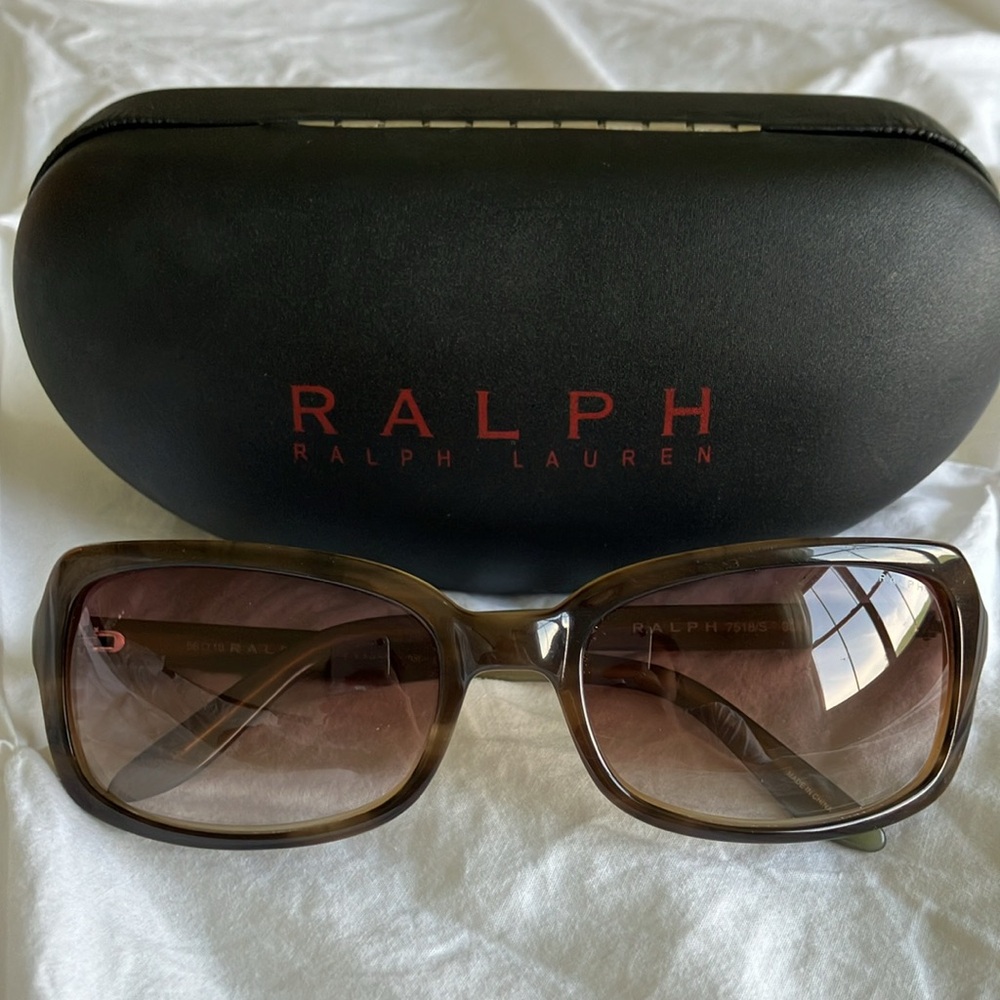 Ralph Lauren brown/green tortoiseshell sunglasses